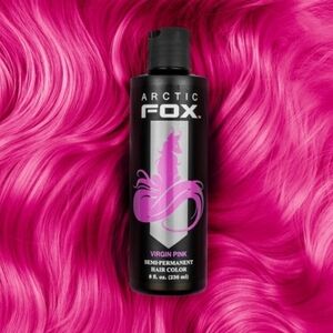 NEW Arctic Fox Virgin Pink Semi Permanent Hair Color Dye Vegan Cruelty Free 8 Oz